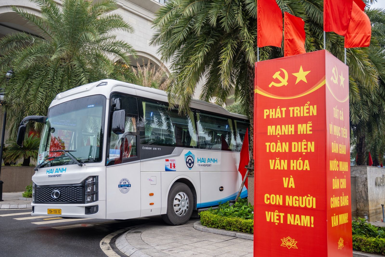 Nhiệm vụ chính trị quan trọng với Hải Anh – Hải Anh được lựa chọn là đơn vị đưa đón đại biểu Đại hội Đảng bộ TP. Hải Phòng nhiệm kỳ 2025–2030