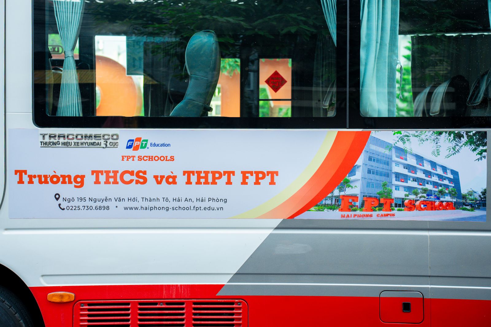 Dịch vụ xe đưa đón học sinh của Hải Anh